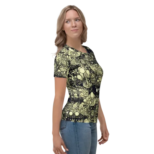 Nocturne Matrix on a Women's Crew Neck T-Shirt