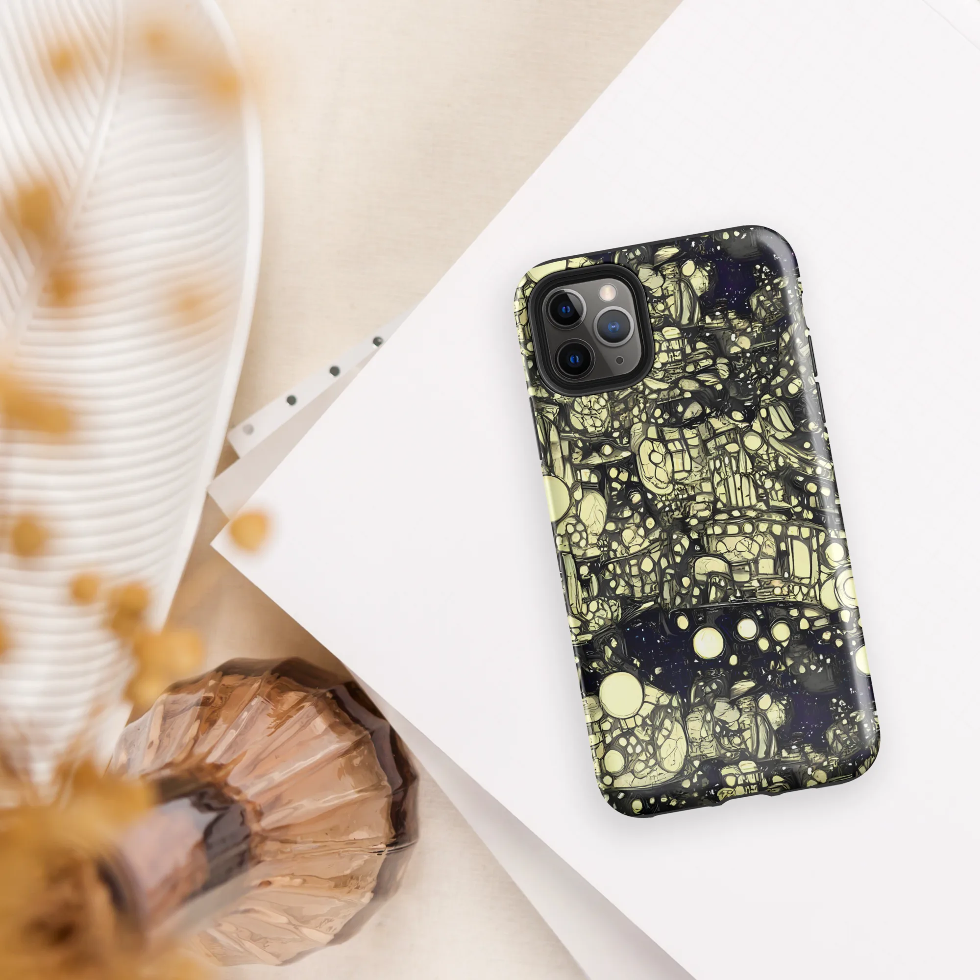Nocturne Matrix on Tough Case for iPhone® — Front