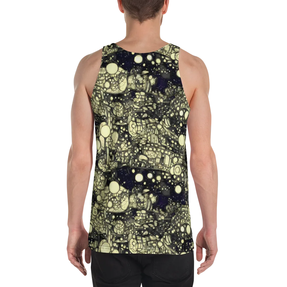 Nocturne Matrix on Men's Tank Top — Back