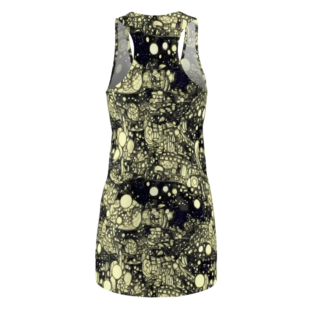 Nocturne Matrix on Racerback Dress — Back