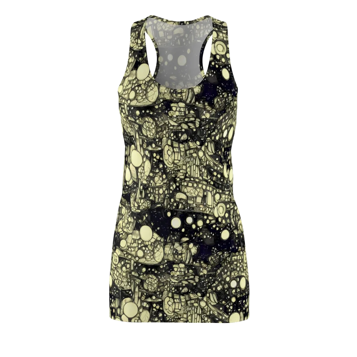 Nocturne Matrix on Racerback Dress — Front