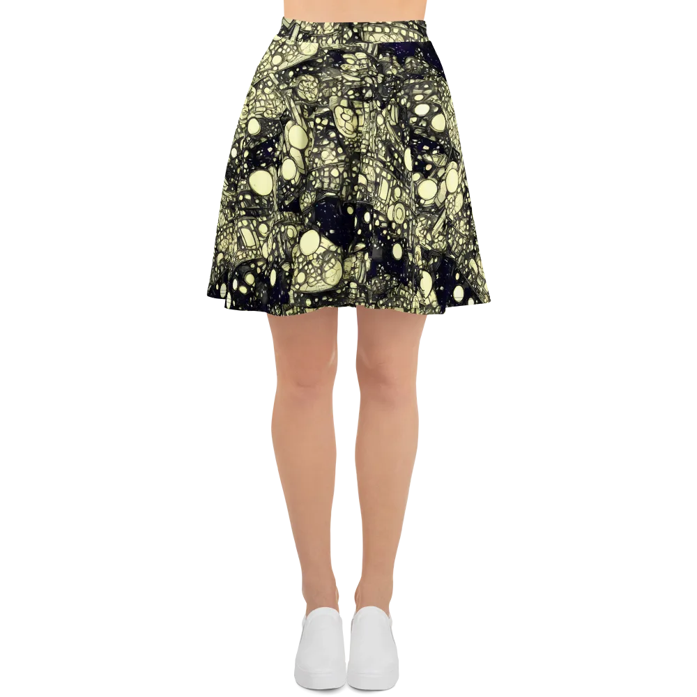 Nocturne Matrix on Skater Skirt — Front