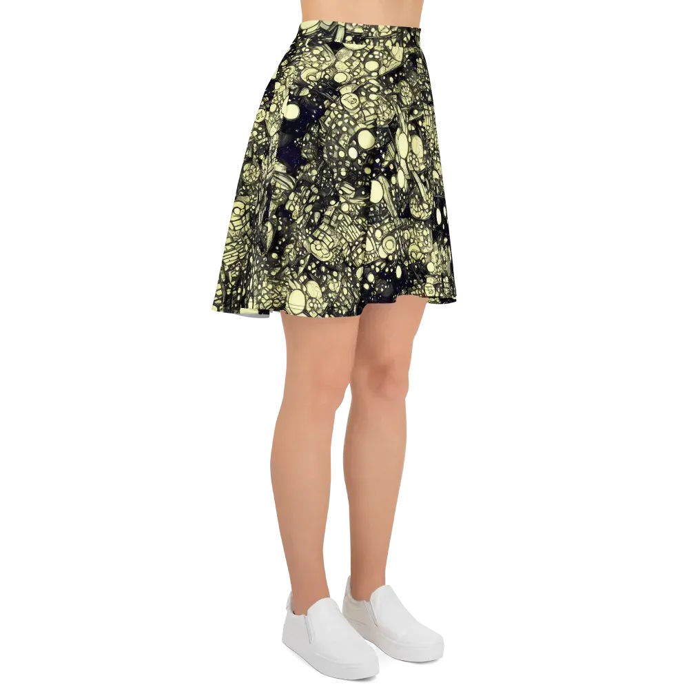 Nocturne Matrix on Skater Skirt — Right