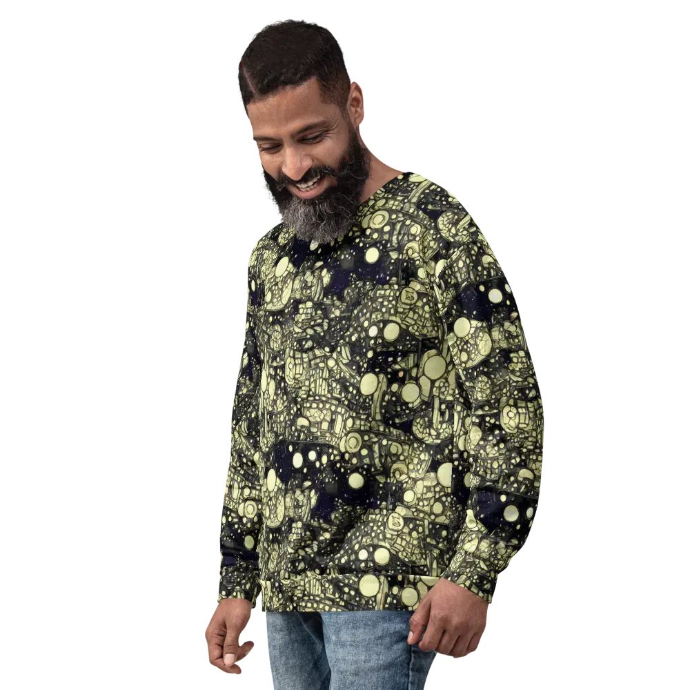 Nocturne Matrix on Sweatshirt — Left Front