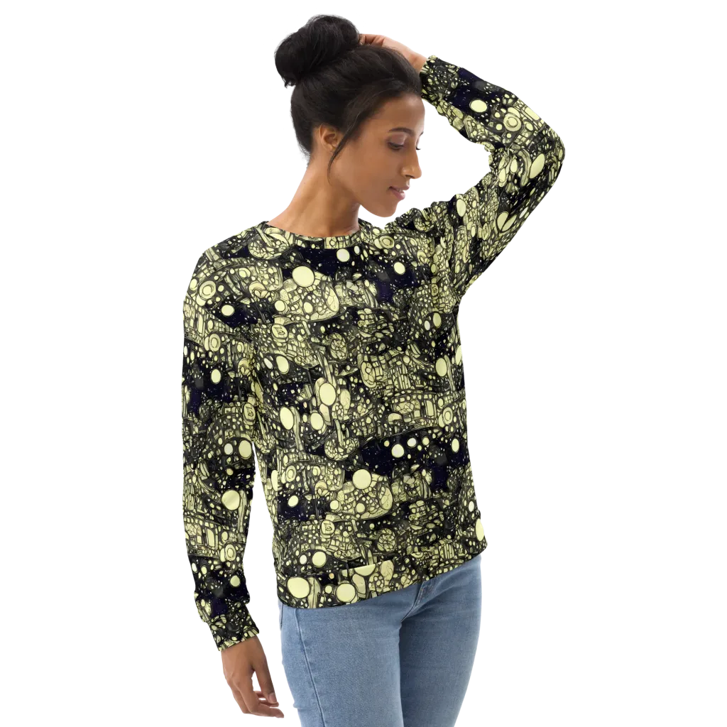Nocturne Matrix on Sweatshirt — Right Front