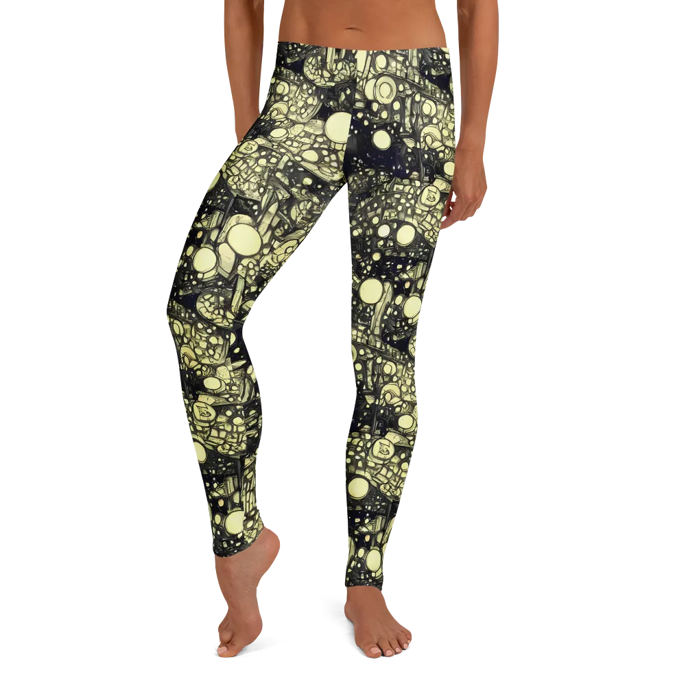Nocturne Matrix on Leggings — Front