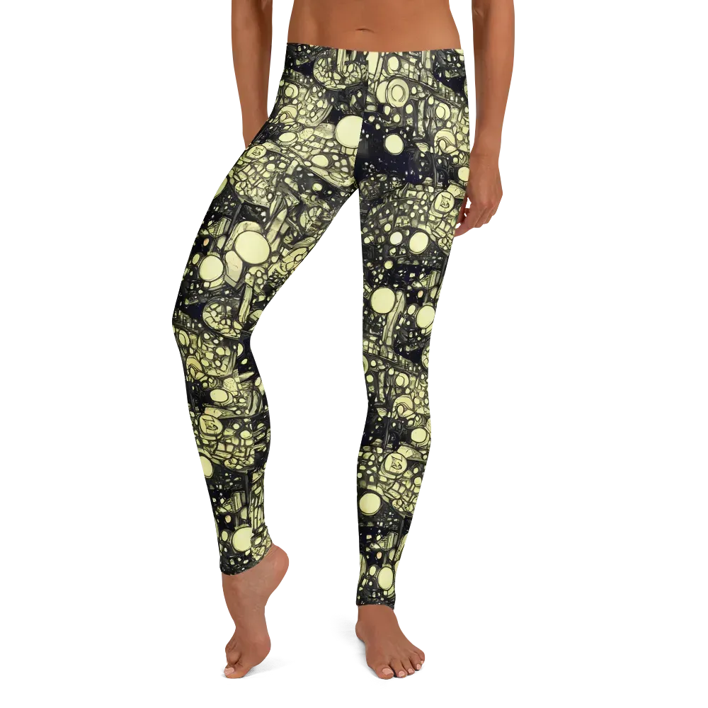 Nocturne Matrix on Leggings — Front