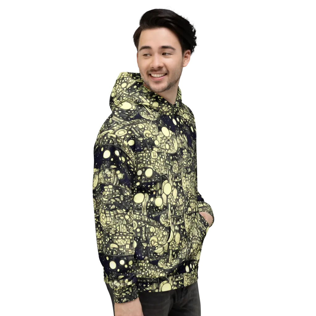 Nocturne Matrix on Hoodie — Right