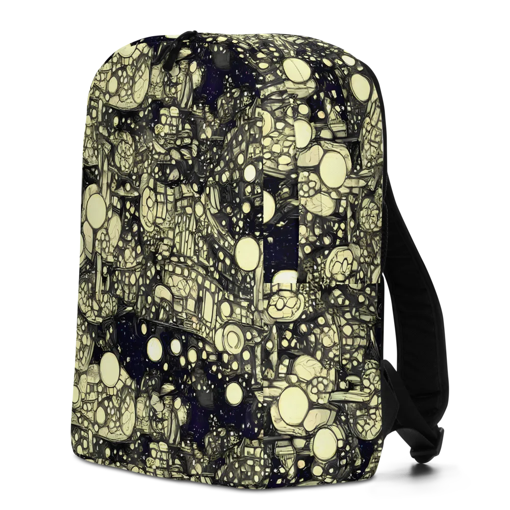 Nocturne Matrix on Minimalist Backpack — Left
