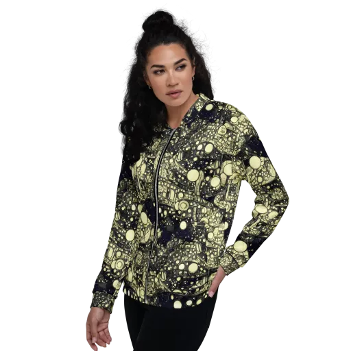 Nocturne Matrix on a Bomber Jacket