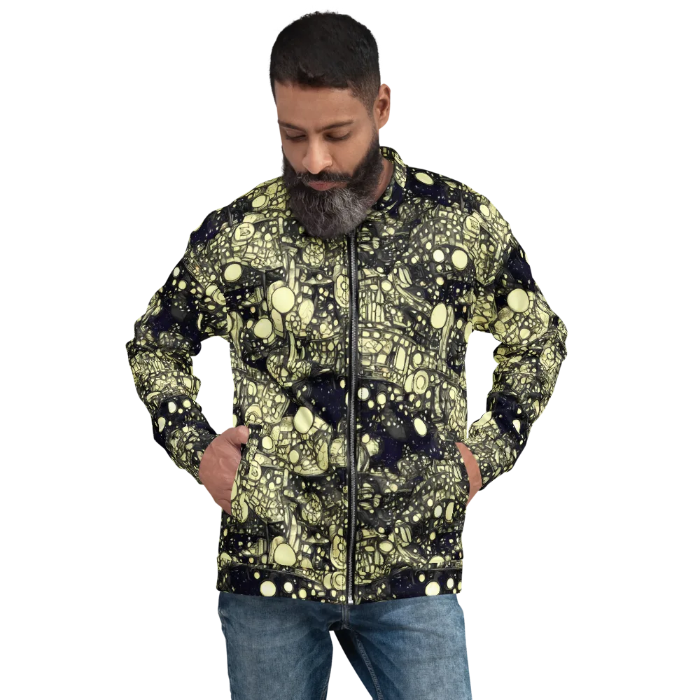 Nocturne Matrix on Bomber Jacket — Front