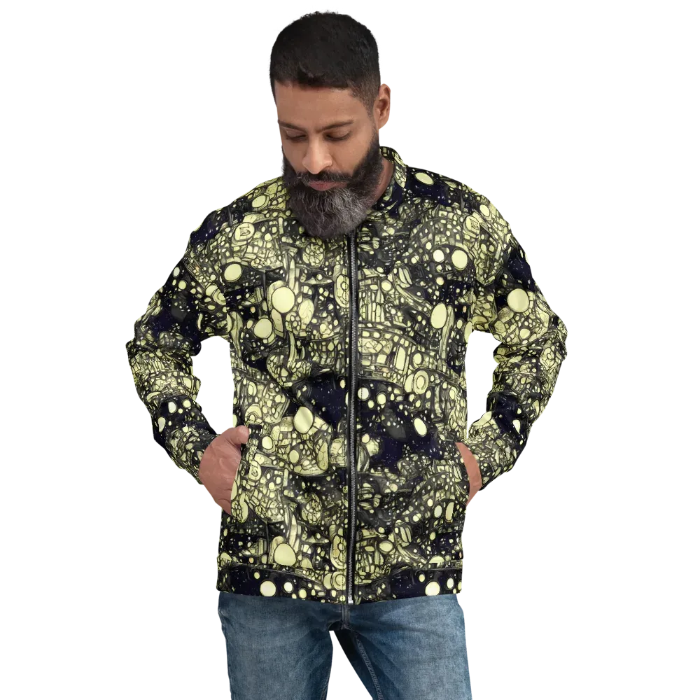 Nocturne Matrix on Bomber Jacket — Front