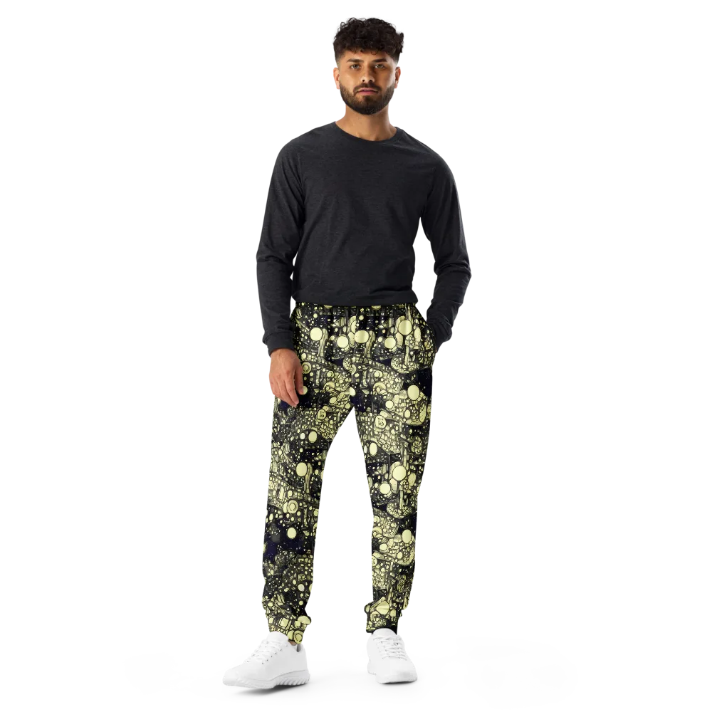 Nocturne Matrix on Men's Joggers — Front