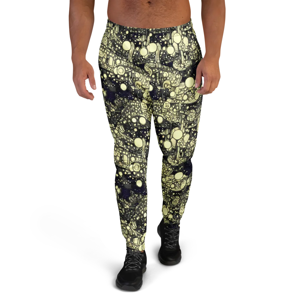 Nocturne Matrix on Men's Joggers — Front