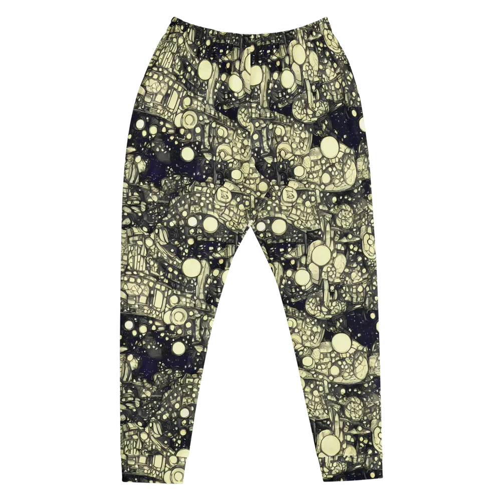 Nocturne Matrix on Men's Joggers — Front