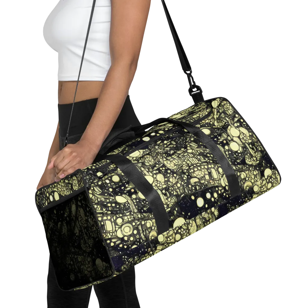 Nocturne Matrix on Duffle Bag — Front