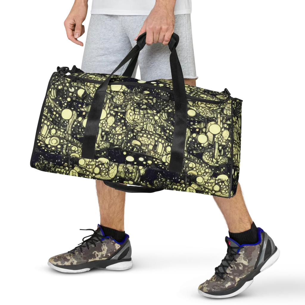 Nocturne Matrix on Duffle Bag — Front