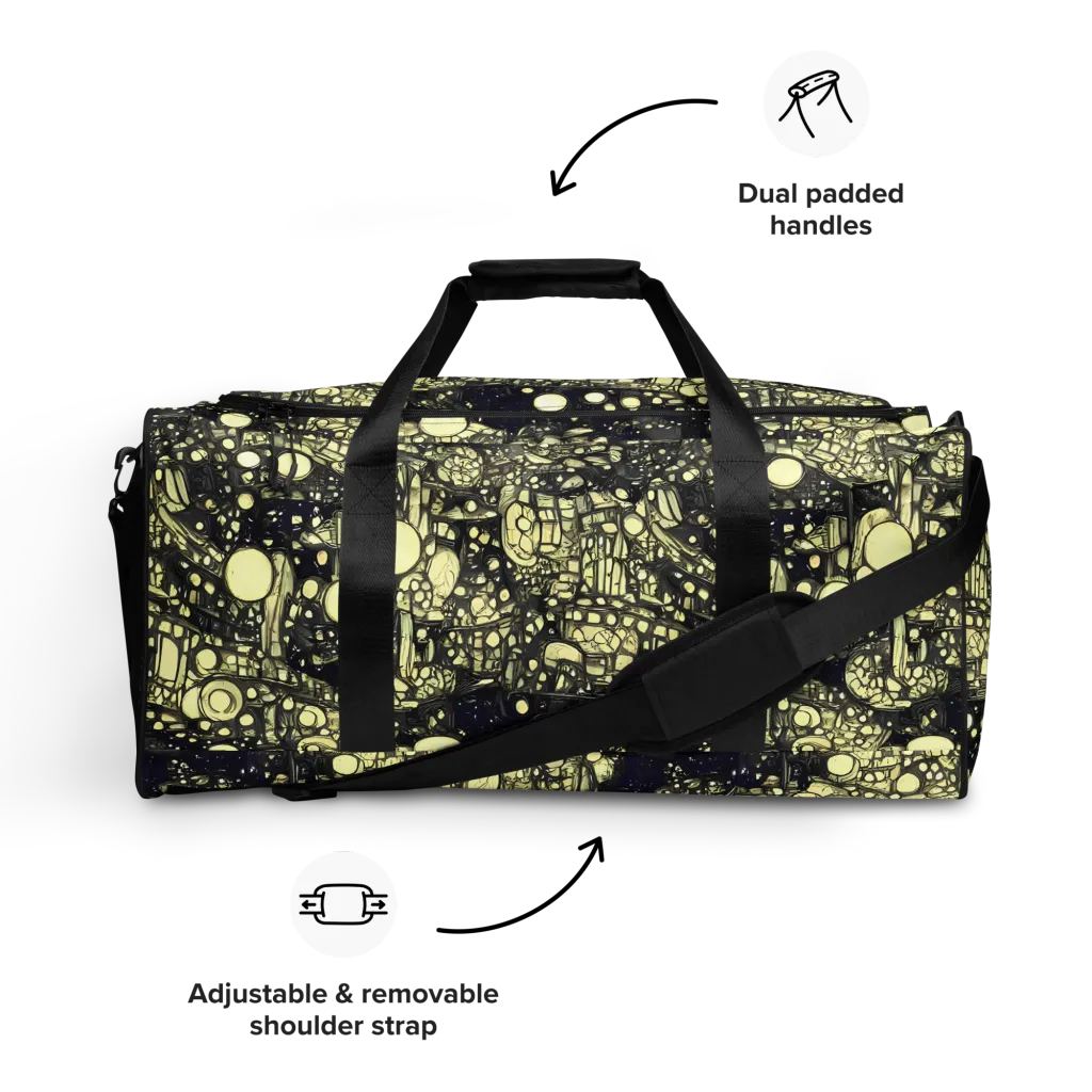 Nocturne Matrix on Duffle Bag — Front