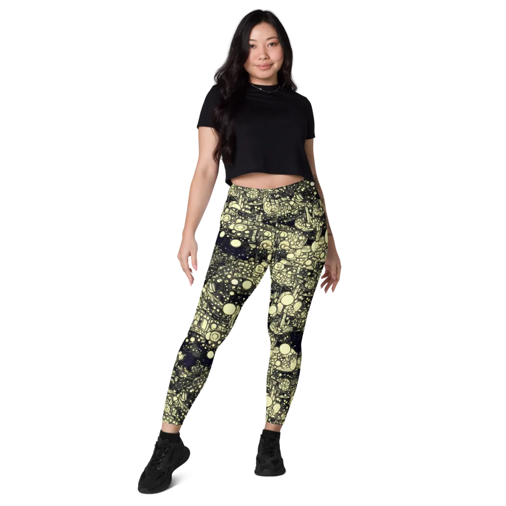 Nocturne Matrix on Leggings with Pockets — Front