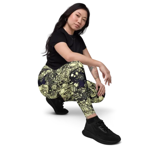 Nocturne Matrix on a Leggings with Pockets