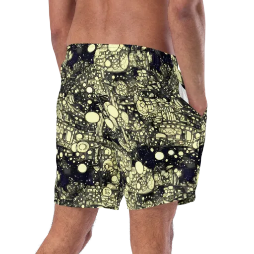 Nocturne Matrix on a Swim Trunks
