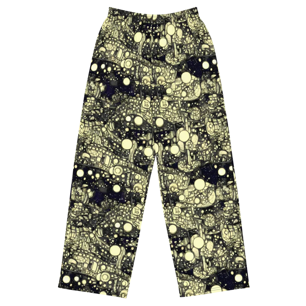 Nocturne Matrix on Wide-Leg Pants — Front