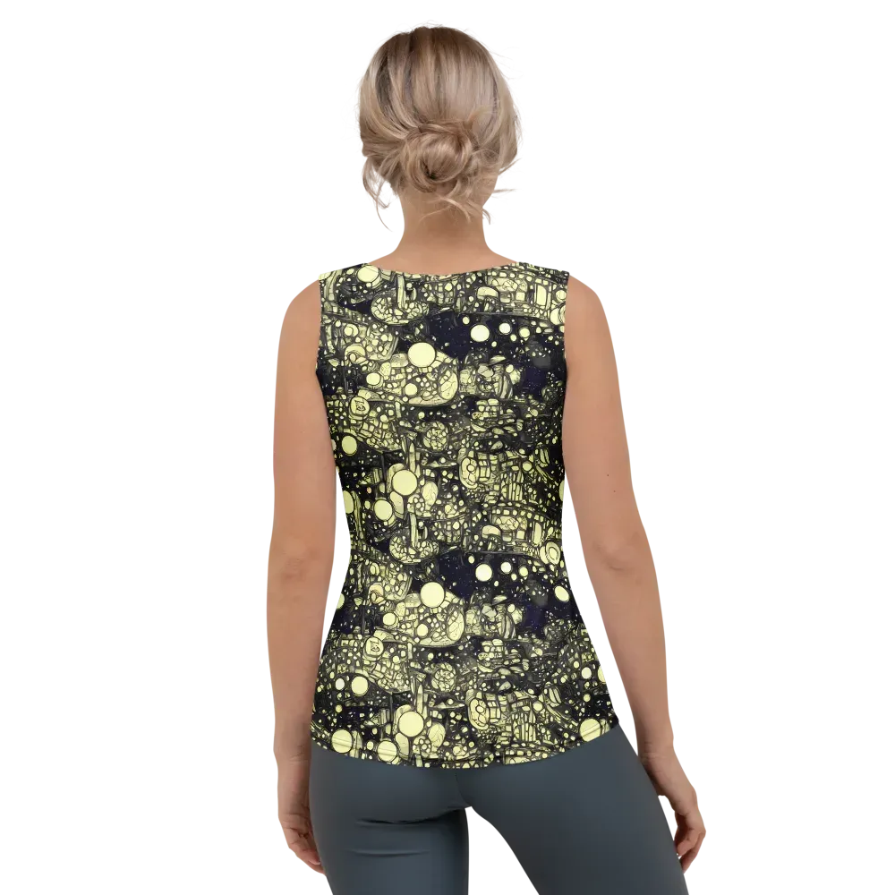 Nocturne Matrix on Women's Tank Top — Back