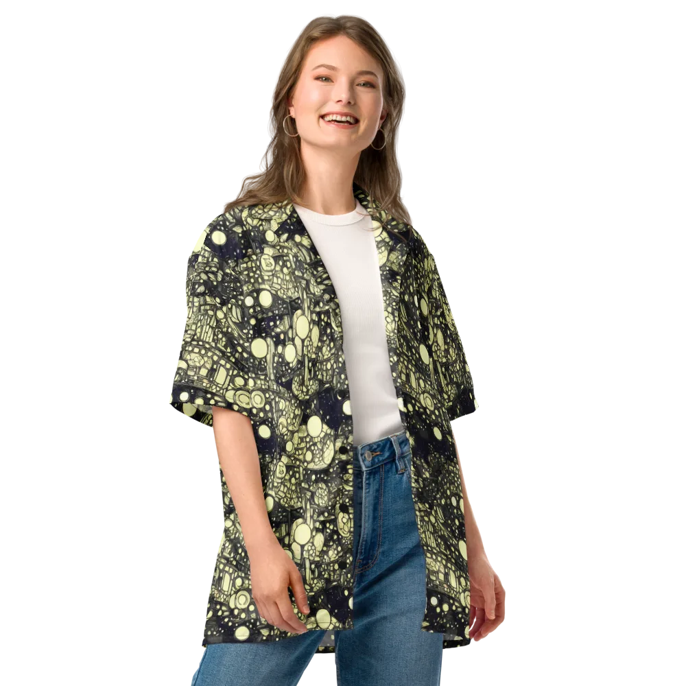 Nocturne Matrix on Button Shirt — Front