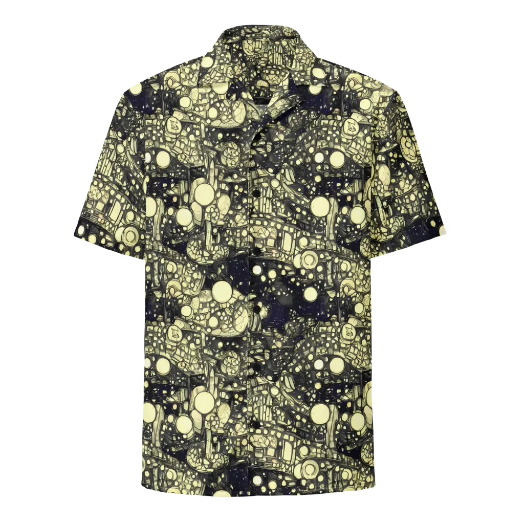 Nocturne Matrix on Button Shirt — Front