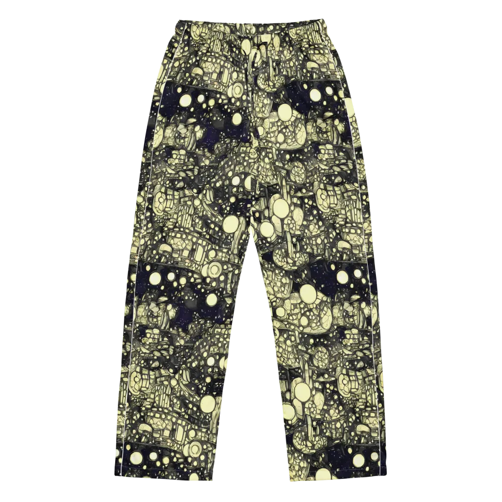 Nocturne Matrix on Women's Pajama Pants — Front