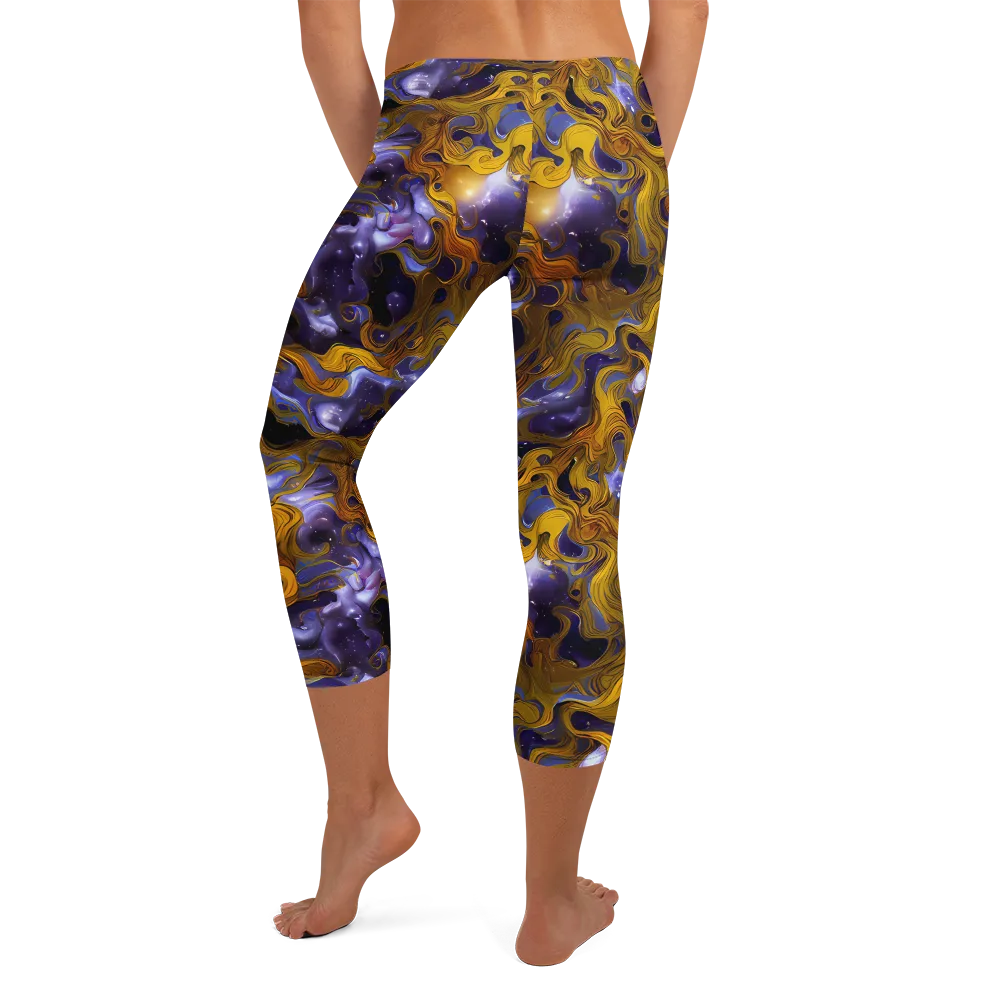 Aurum Eclipse on Capri Leggings — Back