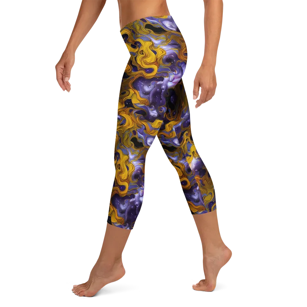 Aurum Eclipse on Capri Leggings — Left