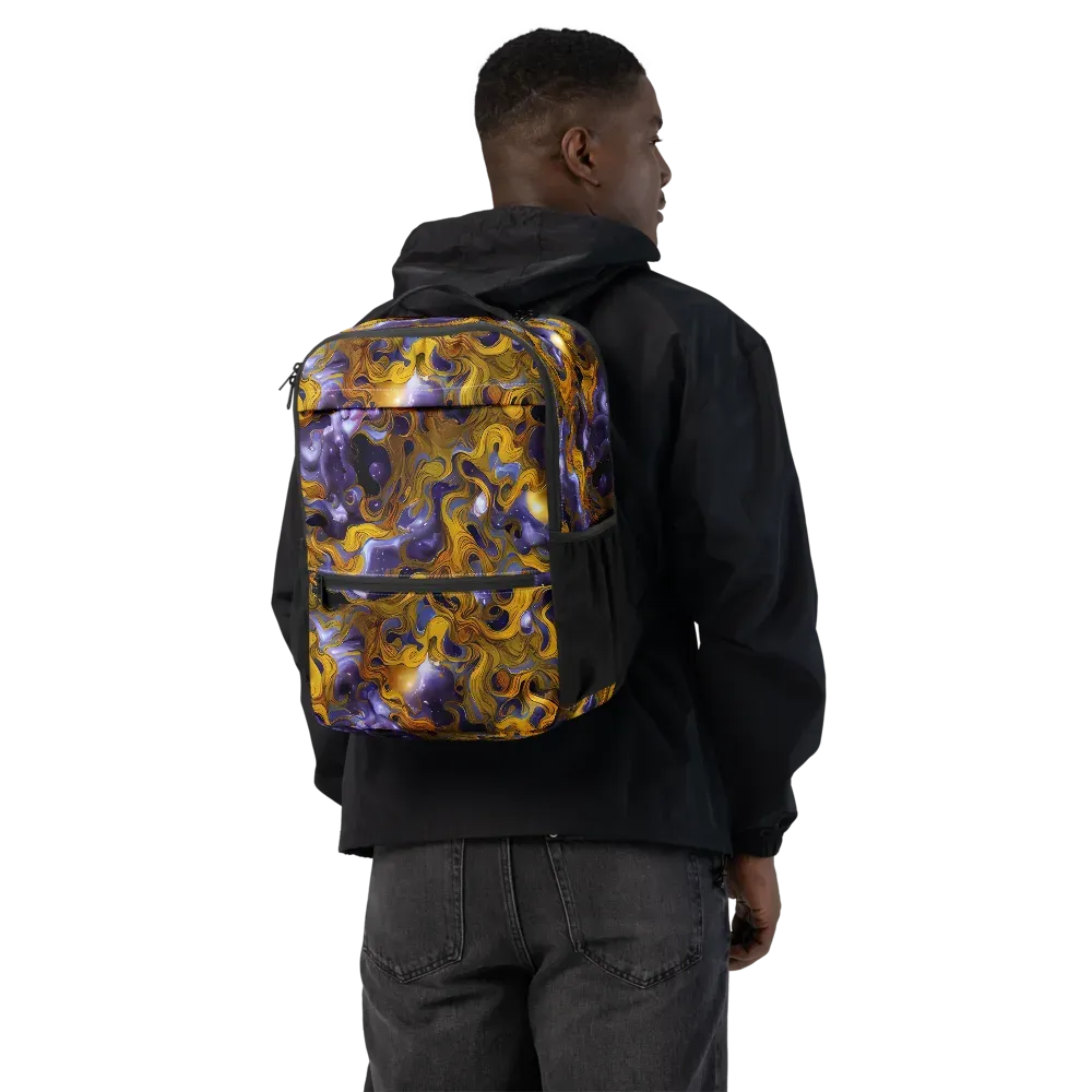 Aurum Eclipse on Utility Backpack — Back