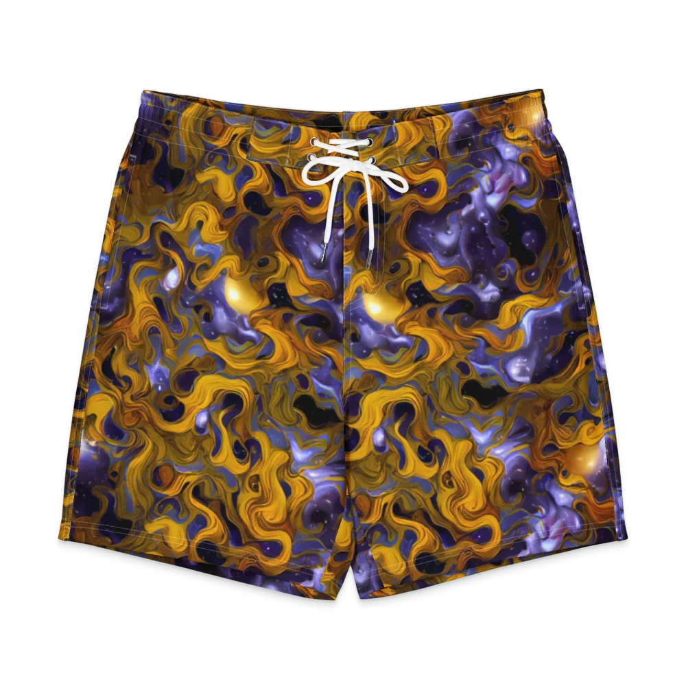 Aurum Eclipse on Men's Board Shorts — Front