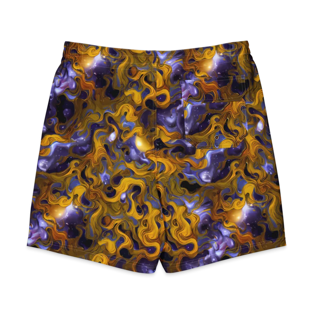 Aurum Eclipse on Men's Board Shorts — Back