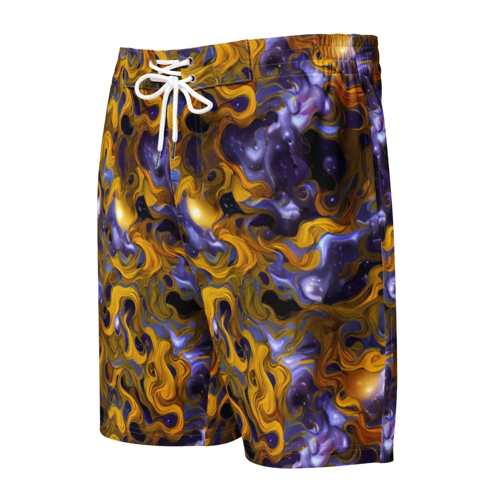 Aurum Eclipse on Men's Board Shorts — Front