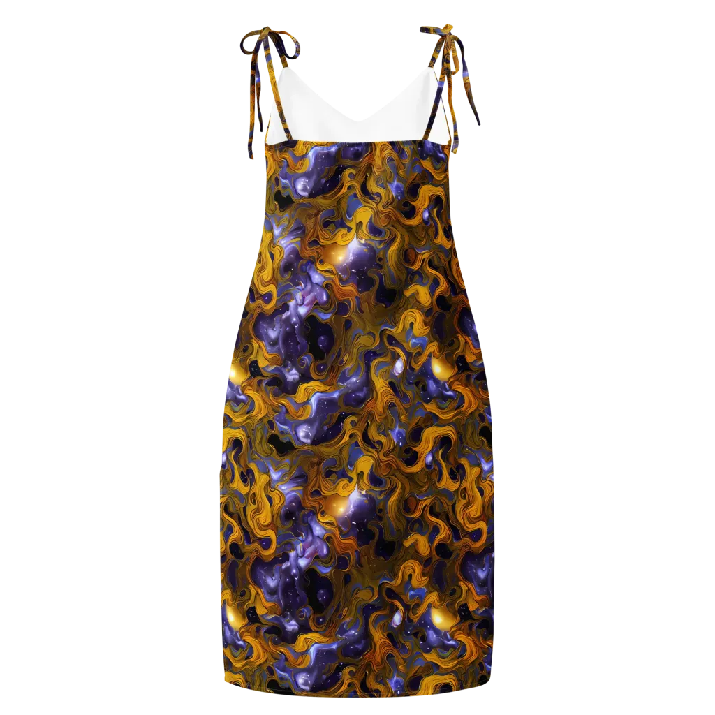 Aurum Eclipse on Slip Dress — Back