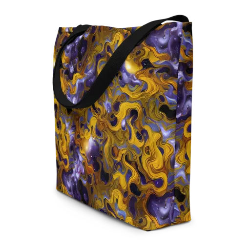 Aurum Eclipse on a Large Tote Bag W/ Pocket