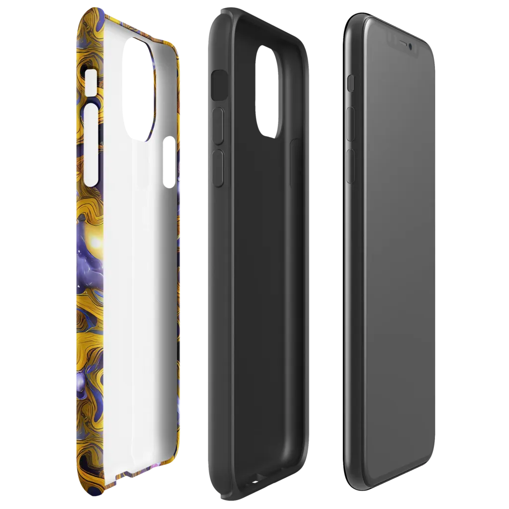Aurum Eclipse on Tough Case for iPhone® — Right