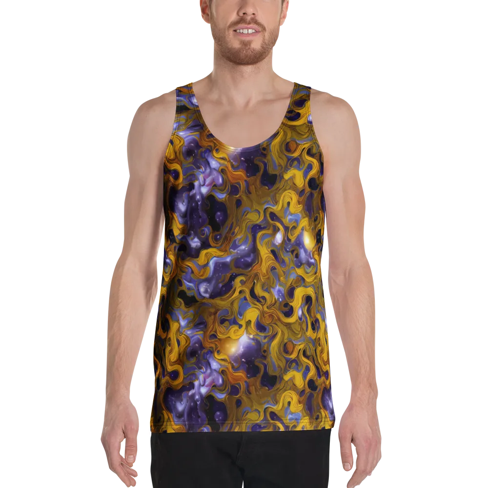 Aurum Eclipse on Men's Tank Top — Front
