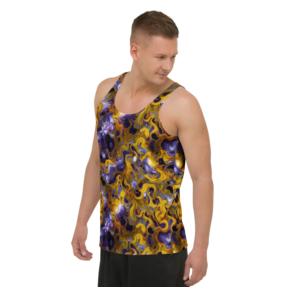 Aurum Eclipse on Men's Tank Top — Left Front