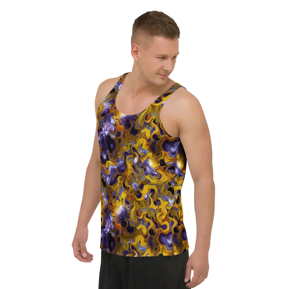 Aurum Eclipse on Men's Tank Top — Left Front