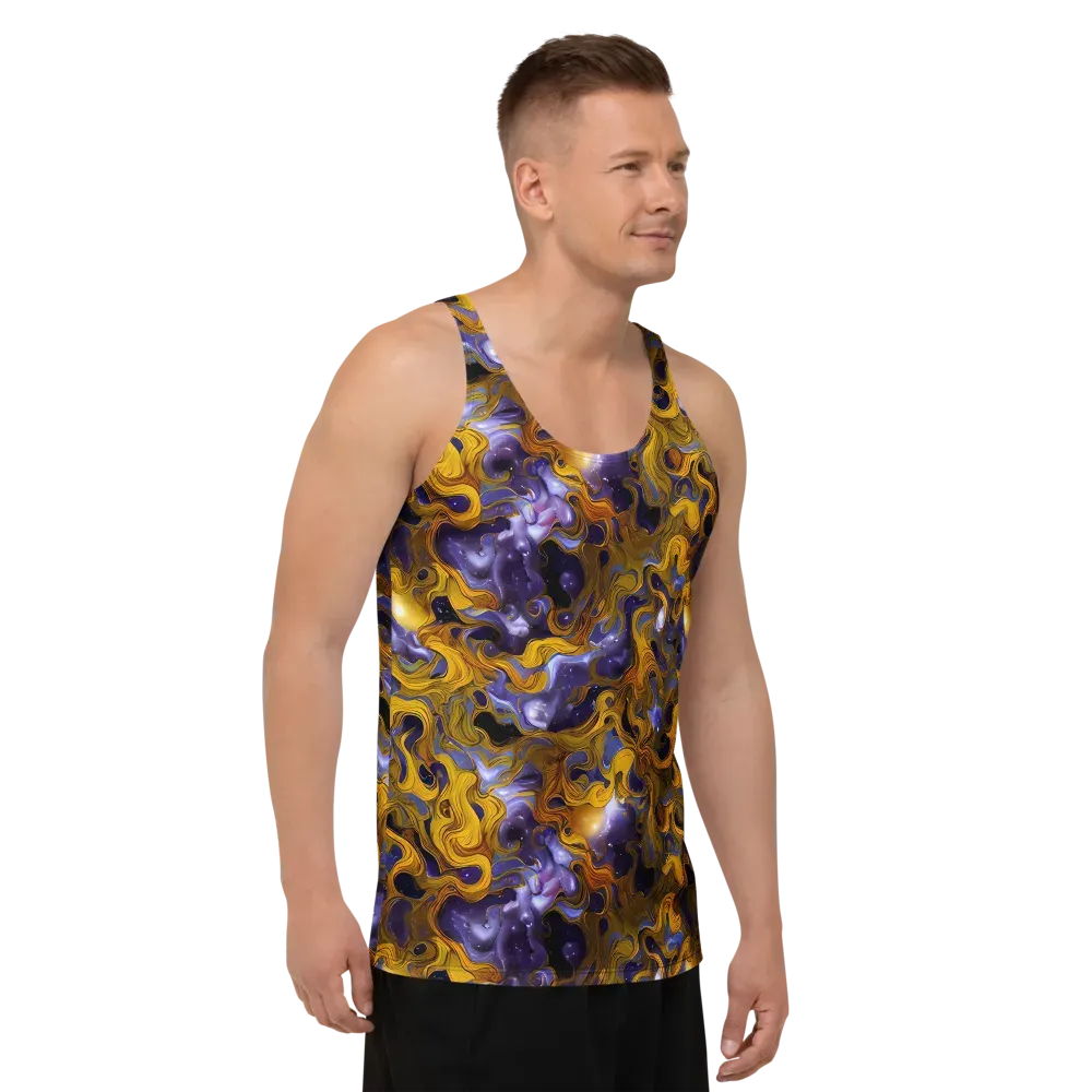 Aurum Eclipse on Men's Tank Top — Right Front