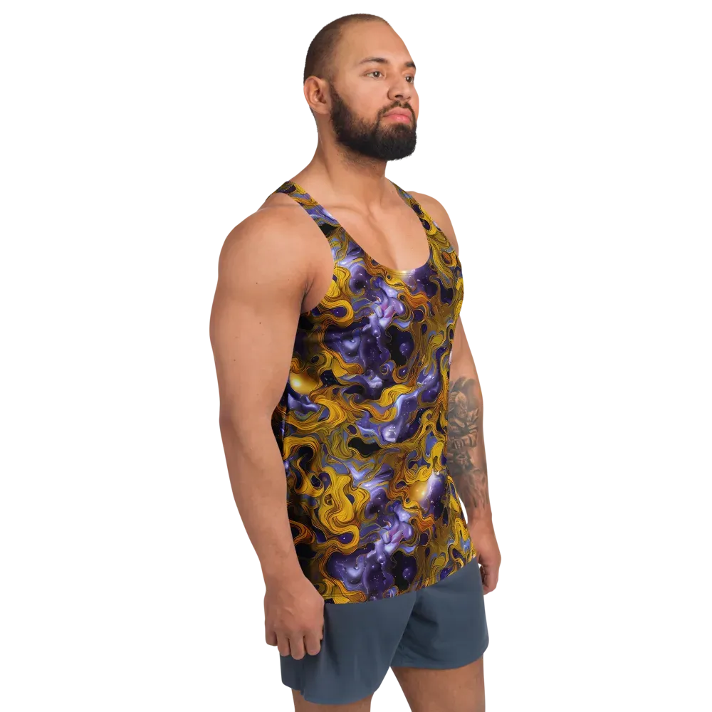 Aurum Eclipse on Men's Tank Top — Right Front