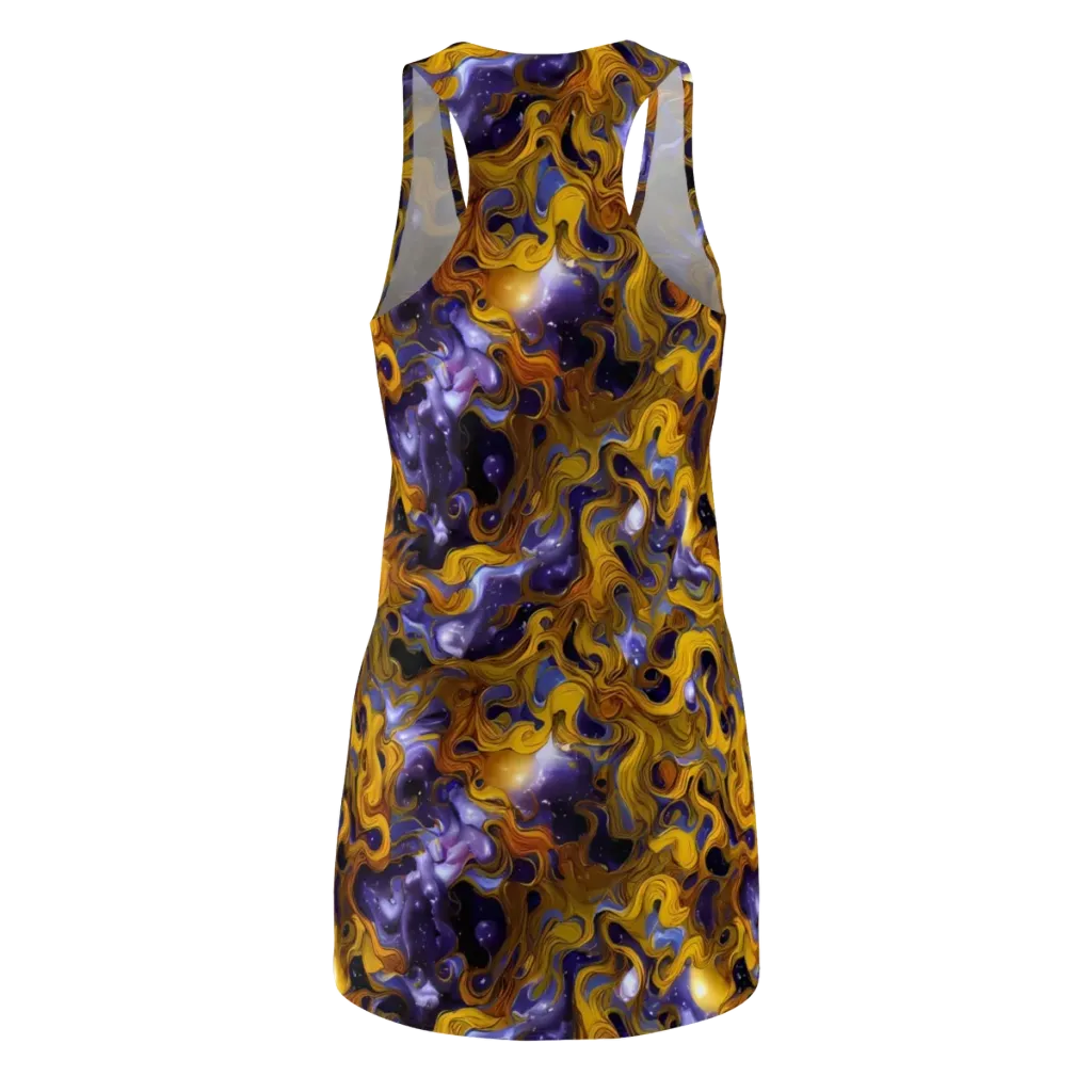 Aurum Eclipse on Racerback Dress — Back