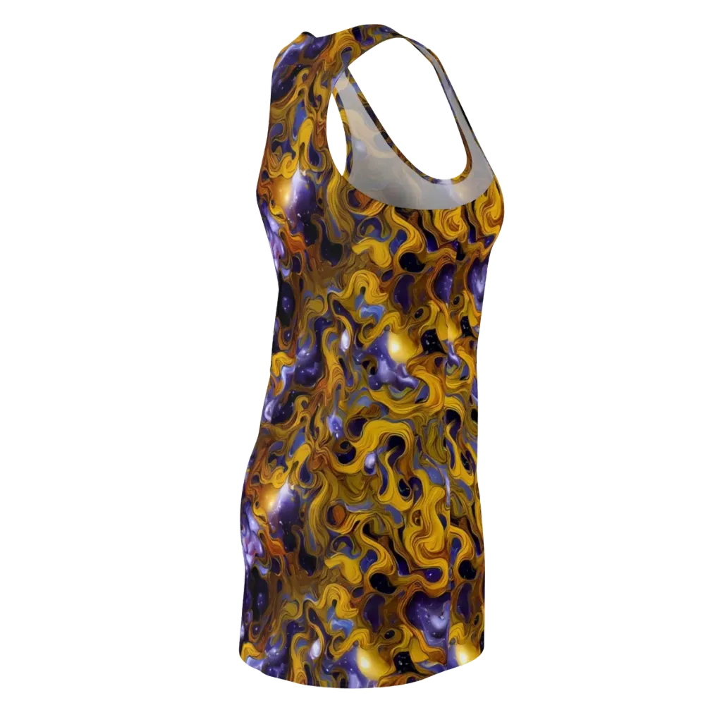 Aurum Eclipse on Racerback Dress — Back Side