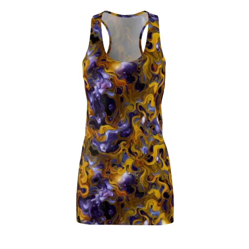 Aurum Eclipse on a Racerback Dress