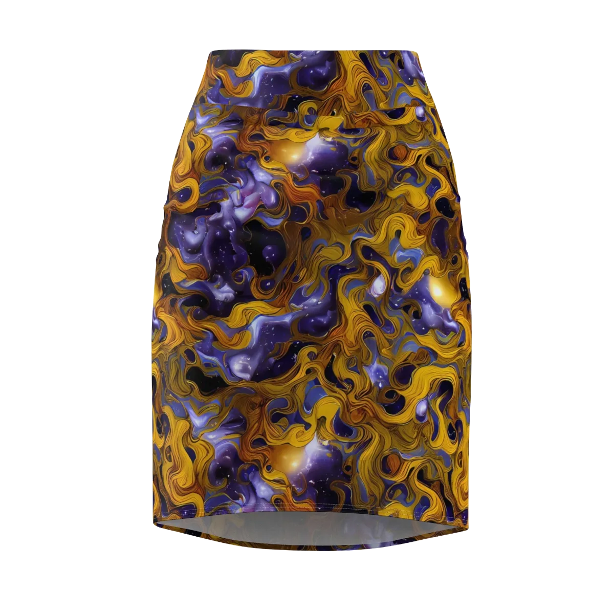 Aurum Eclipse on Pencil Skirt — Front