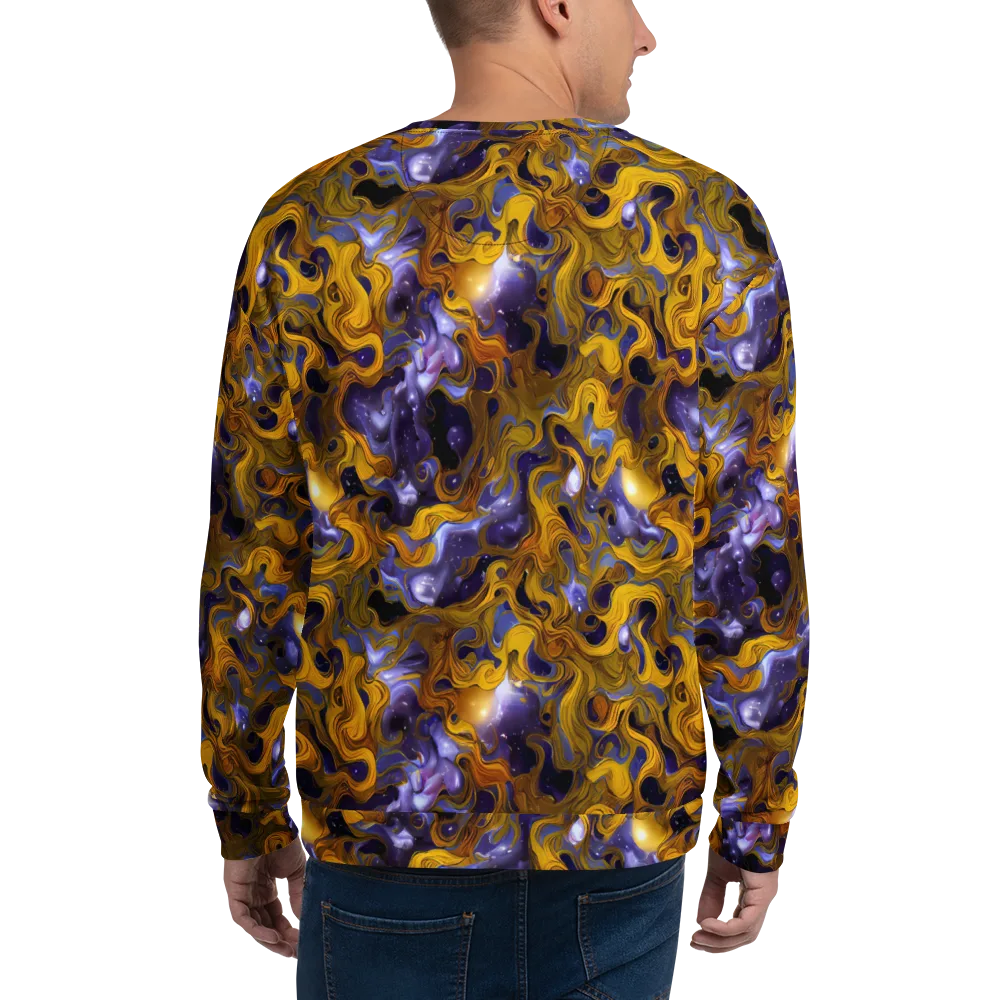 Aurum Eclipse on Sweatshirt — Back
