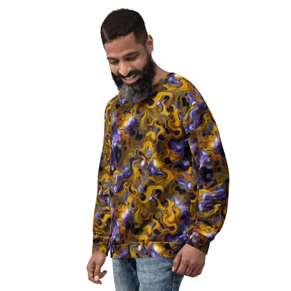 Aurum Eclipse on Sweatshirt — Left Front